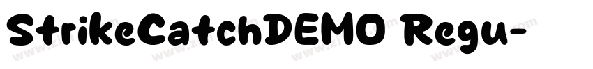 StrikeCatchDEMO Regu字体转换